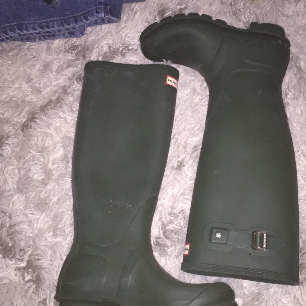 GREEN HUNTER boots